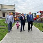 Игорь Панарин проконтролировал благоустройство городской среды в Новоалтайске