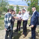 Партийный десант контролирует ход ремонта и строительства объектов народной программы