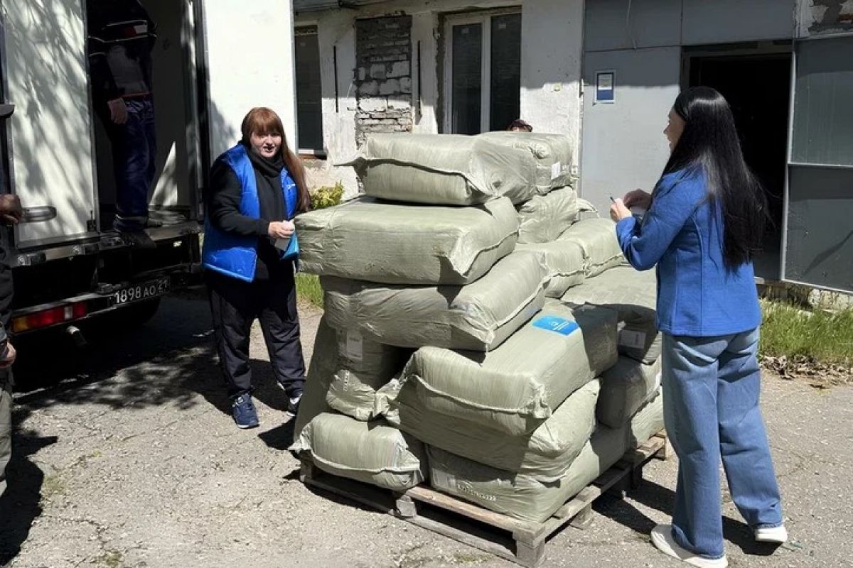 В госпиталь Севастополя доставили очередную партию гуманитарной помощи