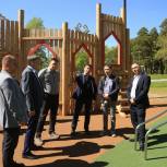 Депутаты Городской думы Ижевска проверили территории, благоустроенные в 2024 году по нацпроекту