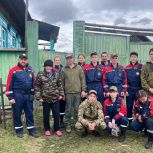 Первые волонтёры лагеря «Единой России» «Прибайкальский рубеж» в Иркутской области приступили к работе