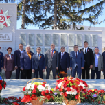 В Азнакаевском районе открыли памятник, напечатанный на 3D-принтере