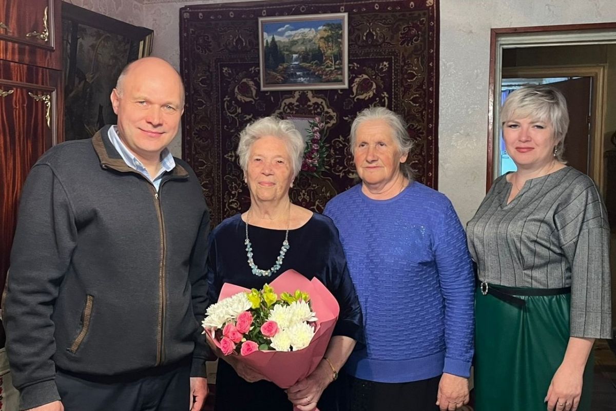 Лидия Константиновна Тебенихина отметила 90-летие