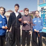 В районах Татарстана продолжается акция по раздаче георгиевских лент