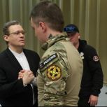 Георгий Филимонов провел кустовую встречу с участниками СВО и их родными в Кадуйском округе