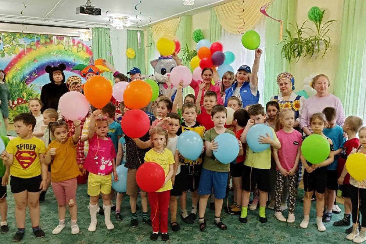 Мурманские активисты «Единой России» провели праздник для дошкольников