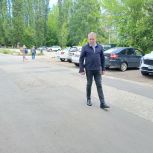 При содействии Дениса Желиховского восстановлено дорожное полотно на улице Воронова