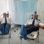В Полярных Зорях состоялась выездная акция станции переливания крови
