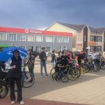 В Рыбно-Слободском районе прошел семейный велопробег