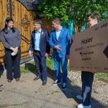 Илья Вольфсон навестил семью СВО в Кукморском районе