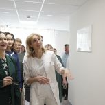 Координатор проекта «Единой России» «Крепкая семья» Татьяна Буцкая посетила с рабочим визитом петербургский перинатальный центр № 1