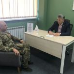 Депутат «Единой России» встретился с участниками СВО и их родными