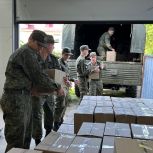20 тонн гуманитарного груза отправили из Адыгеи