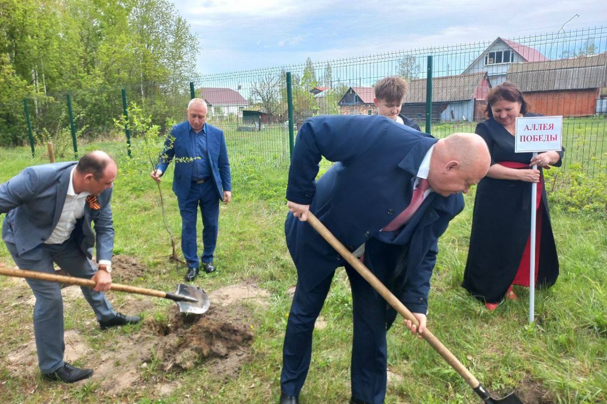 Андрей Красов посетил Клепиковский район