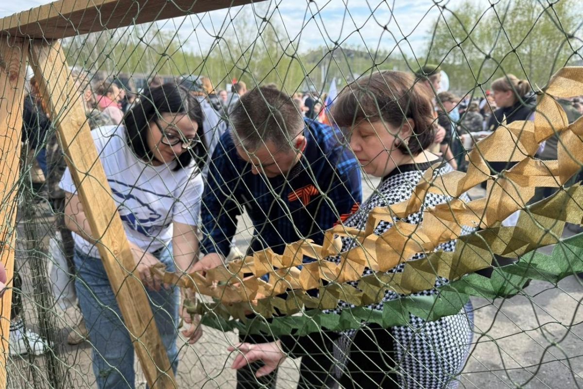 «В день Победы для Победы»: Акция в поддержку ветеранов и участников СВО