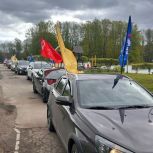Состоялся автопробег от могилы Александра Матросова в Великих Луках до деревни Чернушки