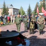 В селе Раевское зажгли Вечный огонь при поддержке «Единой России» и «Газпрома»