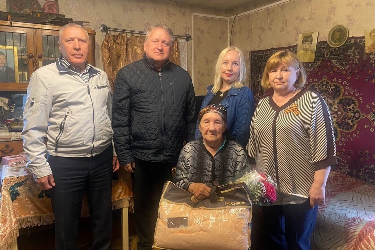 Елене Павловне Терехиной из Сасовского округа исполнилось 90 лет