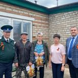 Партийцы поздравляют ветеранов в преддверии 80–летия Великой Победы
