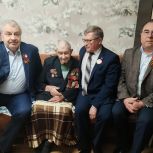 Виталий Бахметьев: накануне 80-летия Великой Победы поздравил ветеранов войны