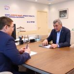 Сергей Меняйло встретился с Владимиром Якушевым