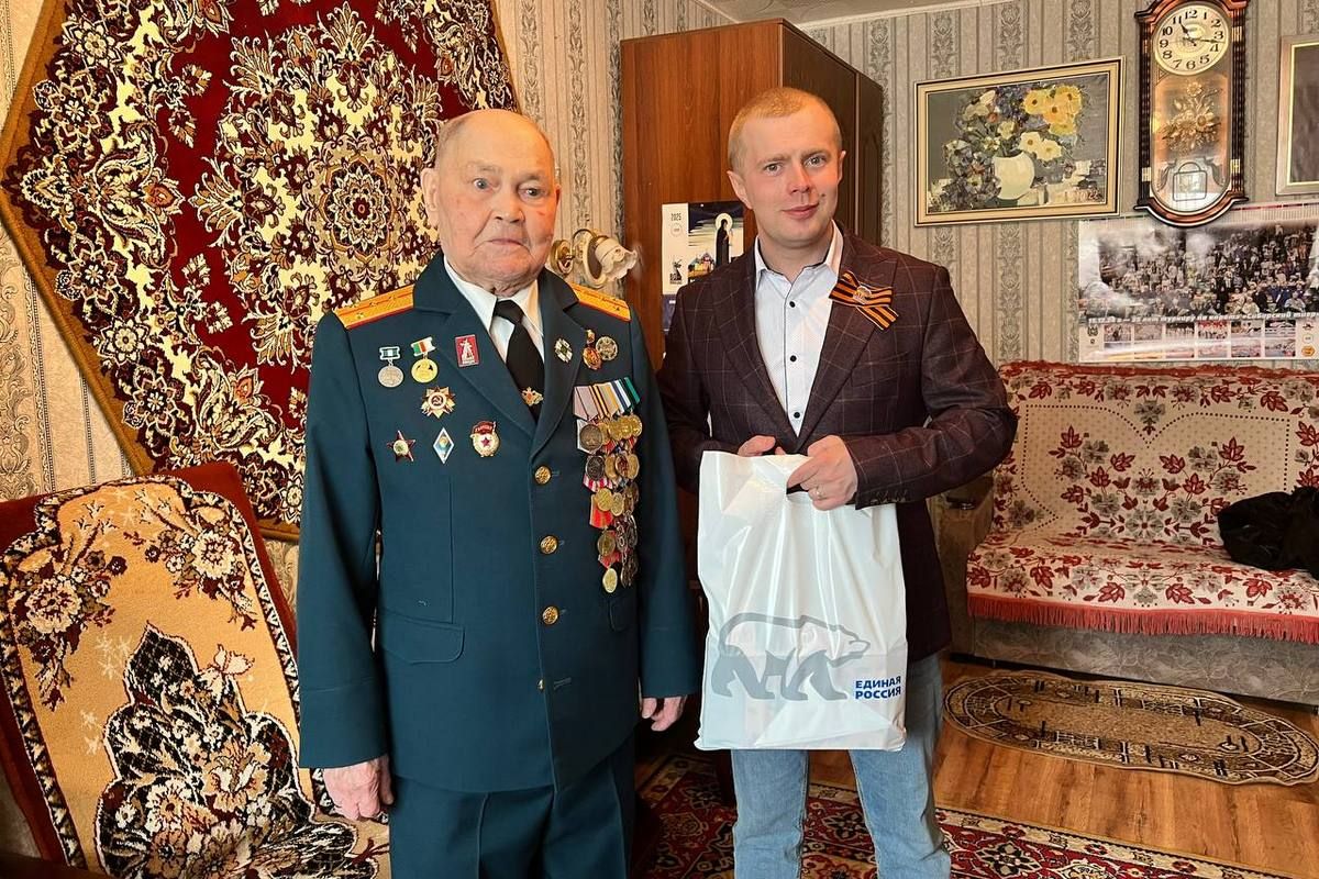 «Единая Россия» в Томской области поздравляет ветеранов Великой Отечественной войны