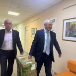 Депутаты поддержали бойцов СВО в клинической больнице  «РЖД-Медицина» в Волхове
