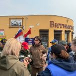 Волонтёры «Единой России» помогают с тушением пожаров в селе Смоленка Забайкальского края