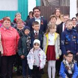 В рамках партийного проекта «Единой России» «Историческая память» в деревне Крыжановка прошло открытие мемориальной доски на доме Героя Советского Союза Сергея Матвеевича Зернина