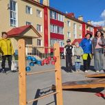 «Единая Россия» провела в Куть-Яхе акцию «Игры нашего двора»