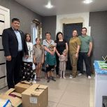 Николай Чумудов передал помощь семье погибшего героя в рамках акции «Тепло в каждый дом»