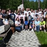 Сторонники "Единой России" поздравили семьи участников СВО с Международным днем защиты детей