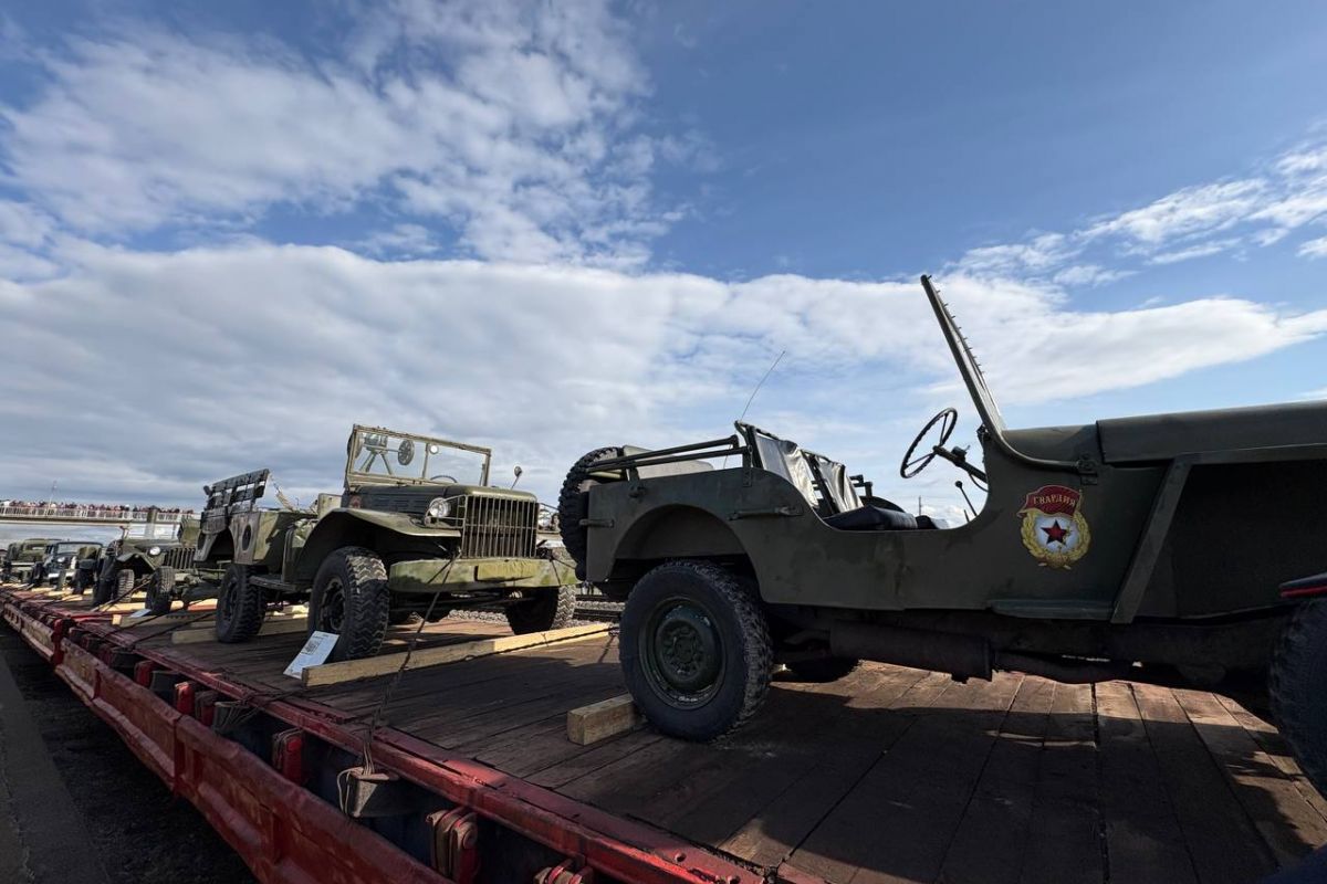 В Лениногорске встретили «Паровоз Победы»