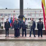 В Тихвине прошёл митинг «Победоносное имя - Россия»