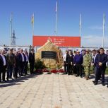 Единоросс Гаджи Биярсланов принял участие в «Бессмертном полку» в Бавтугае