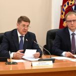 Реализацию постановления Совета Федерации о господдержке социально-экономического развития Алтайского края обсудили с сенаторами в правительстве региона
