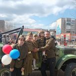 В Усть-Куте «Единая Россия» провела автопробег в честь 80-летия Великой Победы