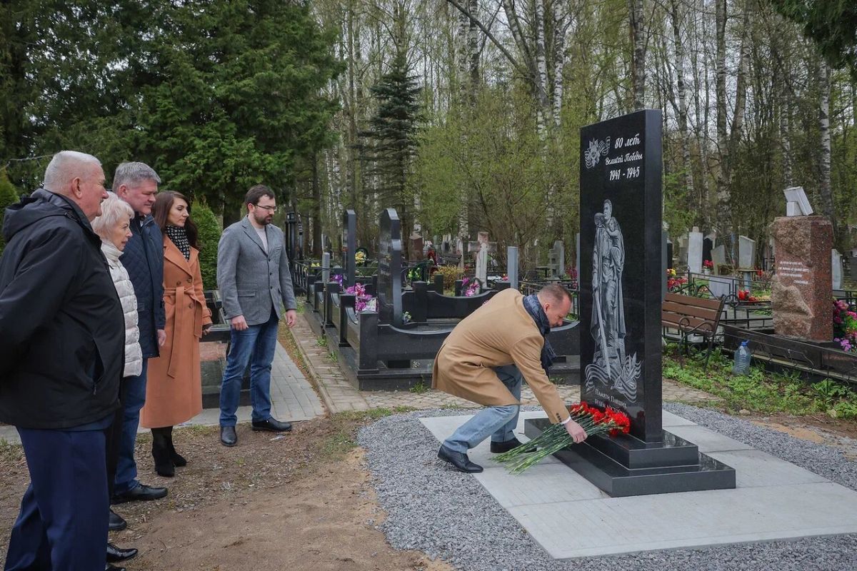 В&nbsp;Рыбинске Ярославской области по&nbsp;инициативе «Единой России» установили памятный знак в&nbsp;честь юбилея Великой Победы