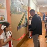 В школе Рязанского района открыли стенд памяти «СВОи герои»