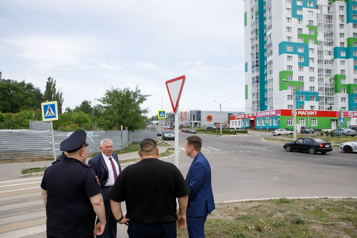 «Единая Россия» провела мониторинг участков улично-дорожной сети Воронежа вблизи школ