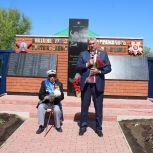 В селе Гребени, в честь 80-летия Великой Победы, торжественно открыли мемориал