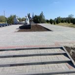 В Красногвардейском округе благоустроили территорию, прилегающую к объекту культурного наследия