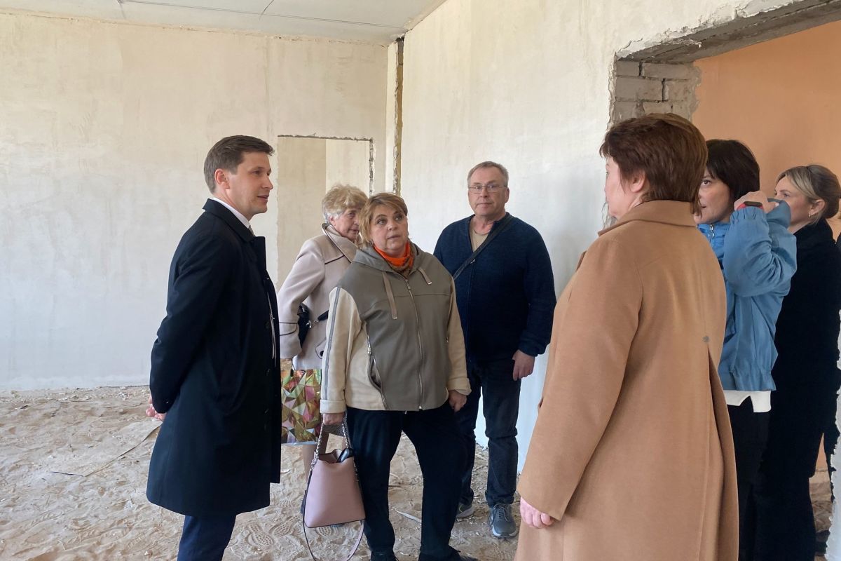 Новая школа: капремонт Шенкурской средней школы идет полным ходом