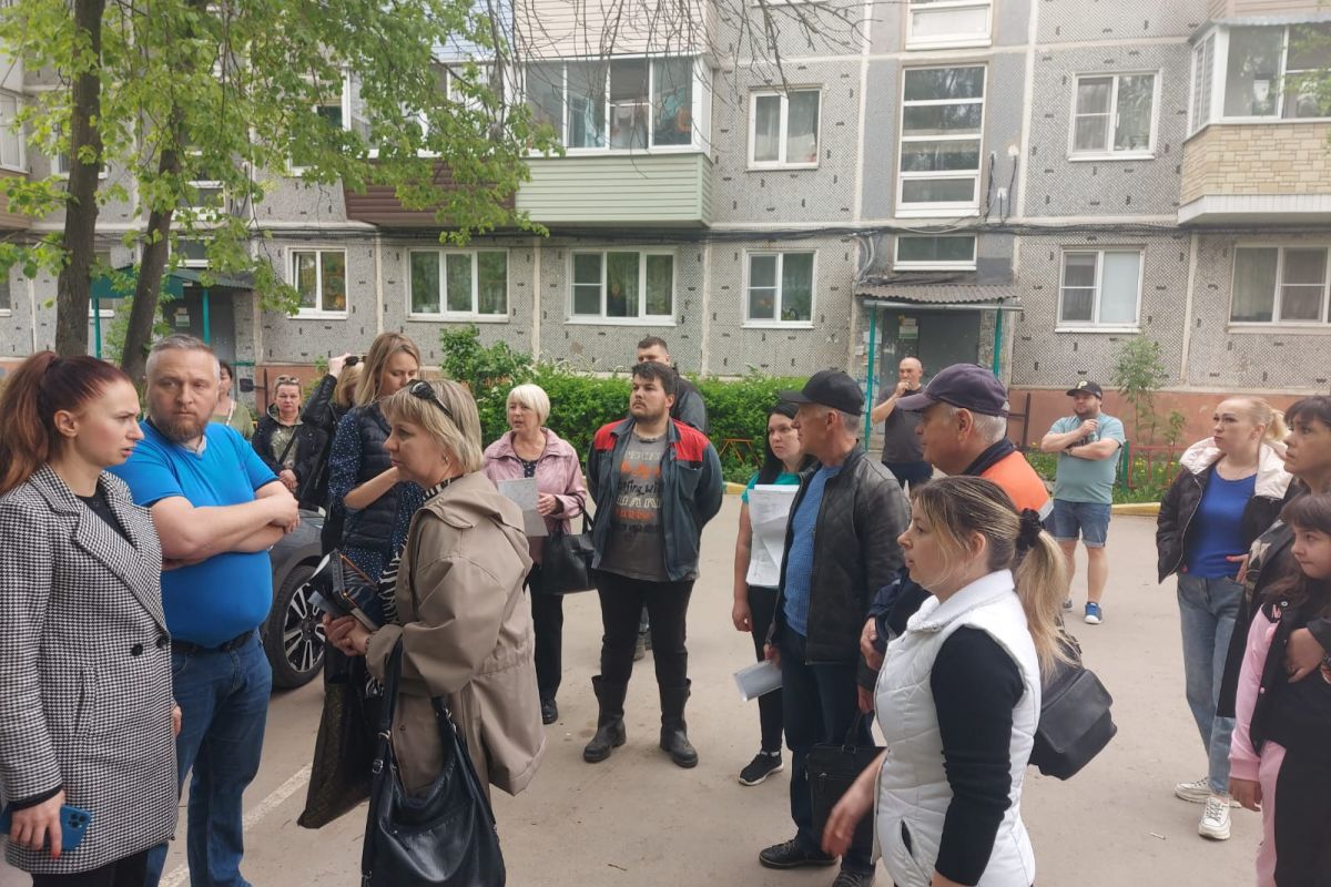 В Центральном районе Тулы состоялась встреча с жителями