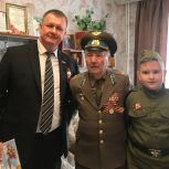 «Единая Россия» в регионе поздравляет с Днем Победы ветеранов