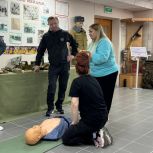 Обучение первой помощи состоялось в Губкинском