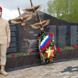 В селе Шахмайкино Новошешминского района открыли стелу воинам-победителям