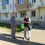 Артем Бранов посетил социальные объекты в Херсонской области, которые восстанавливаются специалистами из Рязани