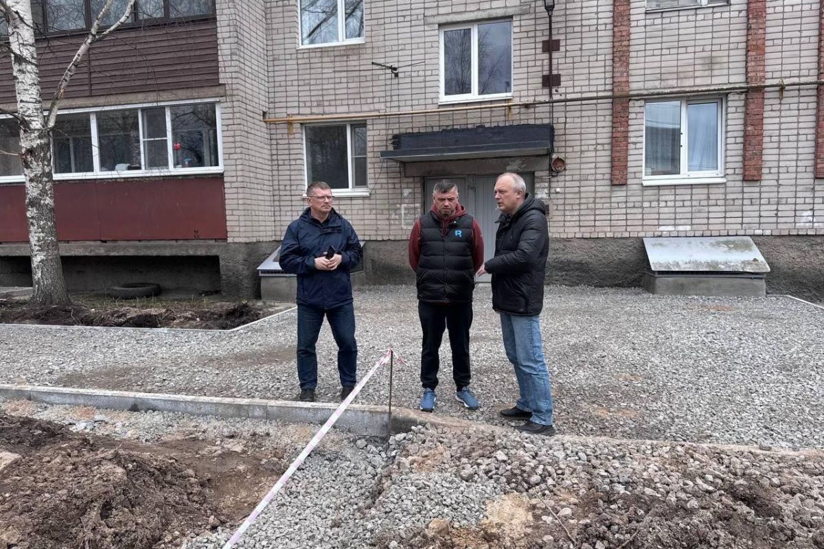 Объезд вологодских дворов продолжается