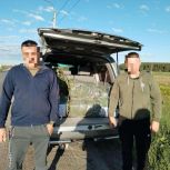 Передача гуманитарной помощи участникам СВО